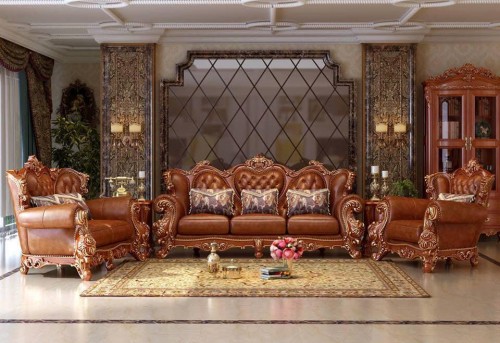 SOFA TÂN CỔ ĐIỂN _ MÃ 006